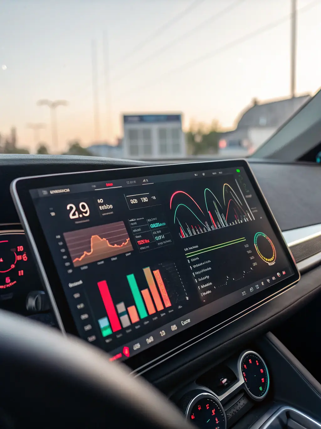 A sleek, modern dashboard interface showcasing Prometheus's automation capabilities, with data visualizations and workflow diagrams.